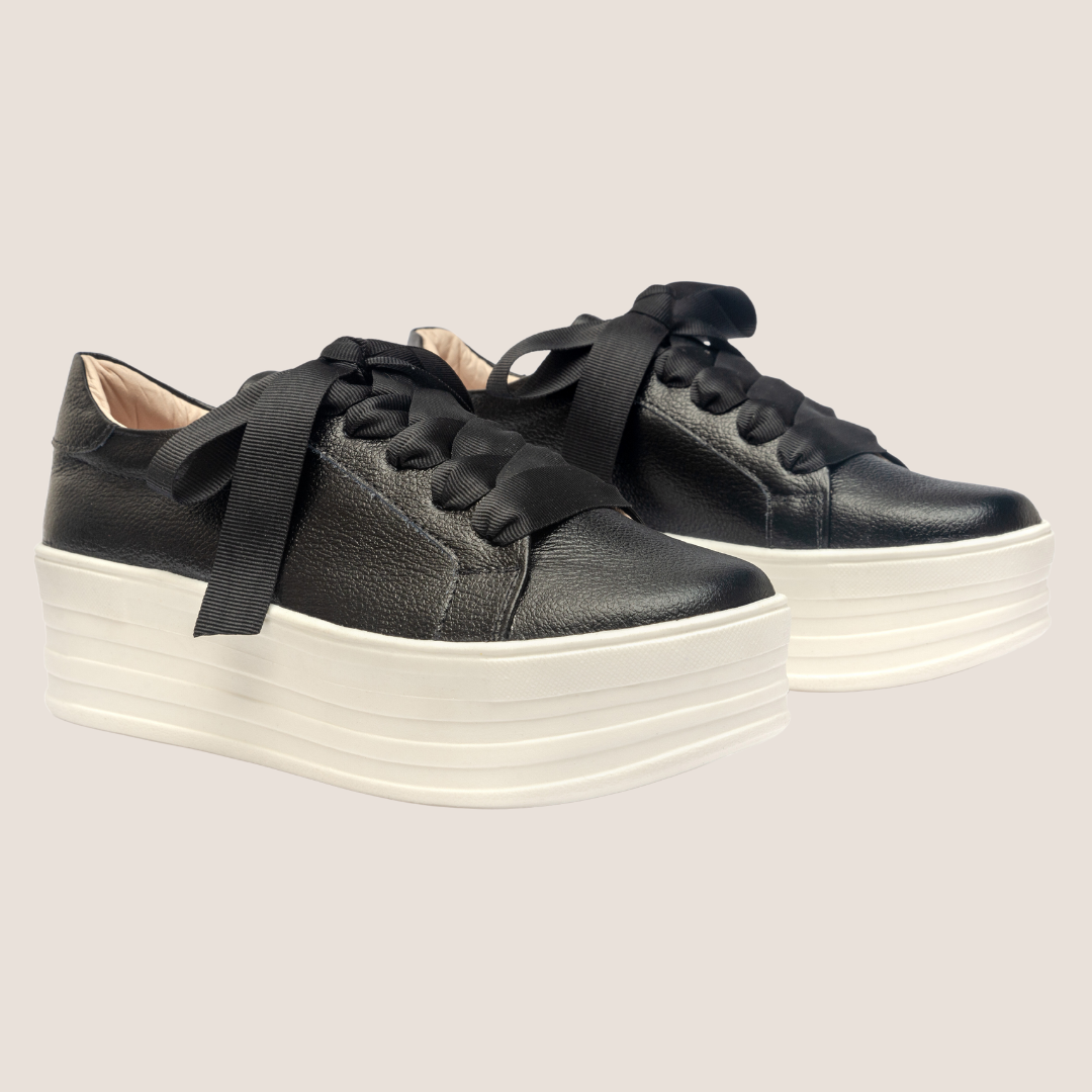 Tenis P Cuero - Negro outlet