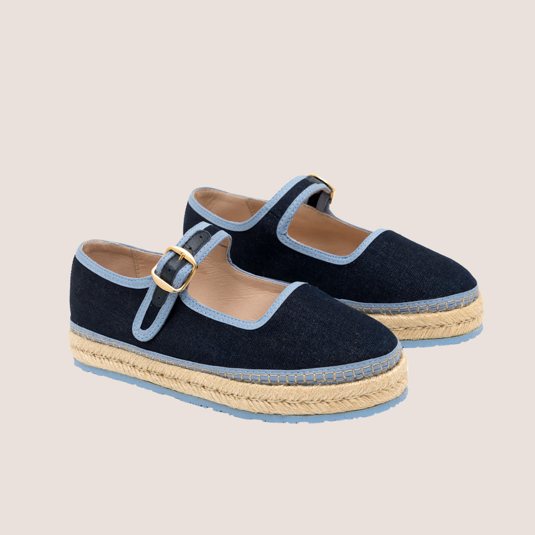 ALPARGATA MAFALDA CHIC TEXTIL - JEAN X HIELO