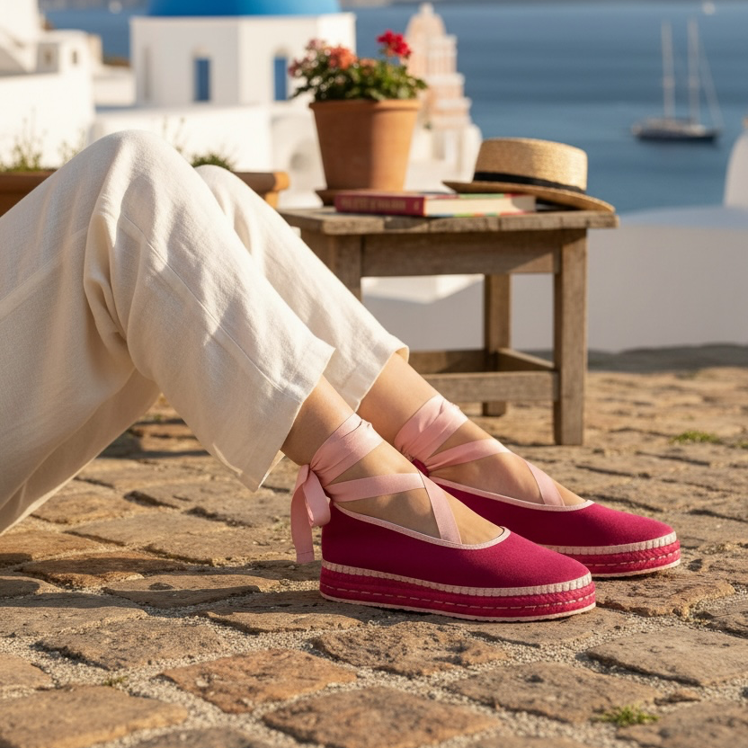 ALPARGATA EVA CHIC TEXTIL - FUCSIA X ROSADO