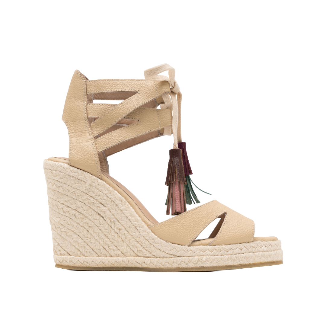 MIRANDA ALTA CUERO - BEIGE