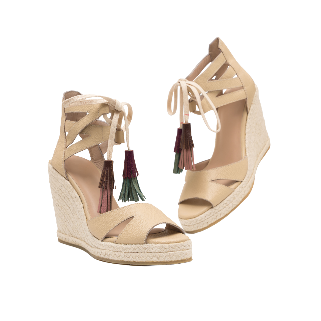 MIRANDA ALTA CUERO - BEIGE