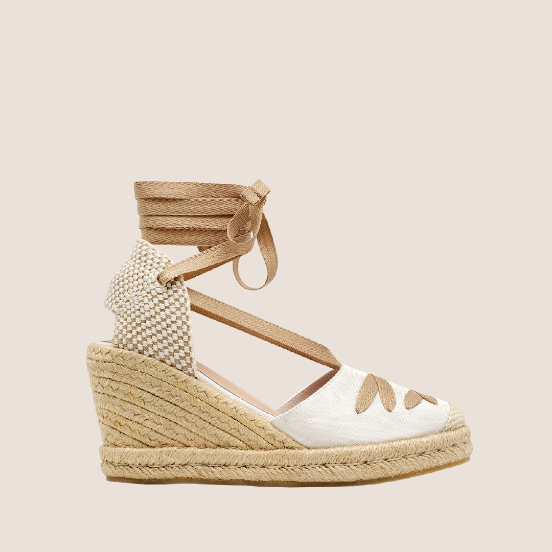 Monarquina Media Textil - Crudo x Khaki