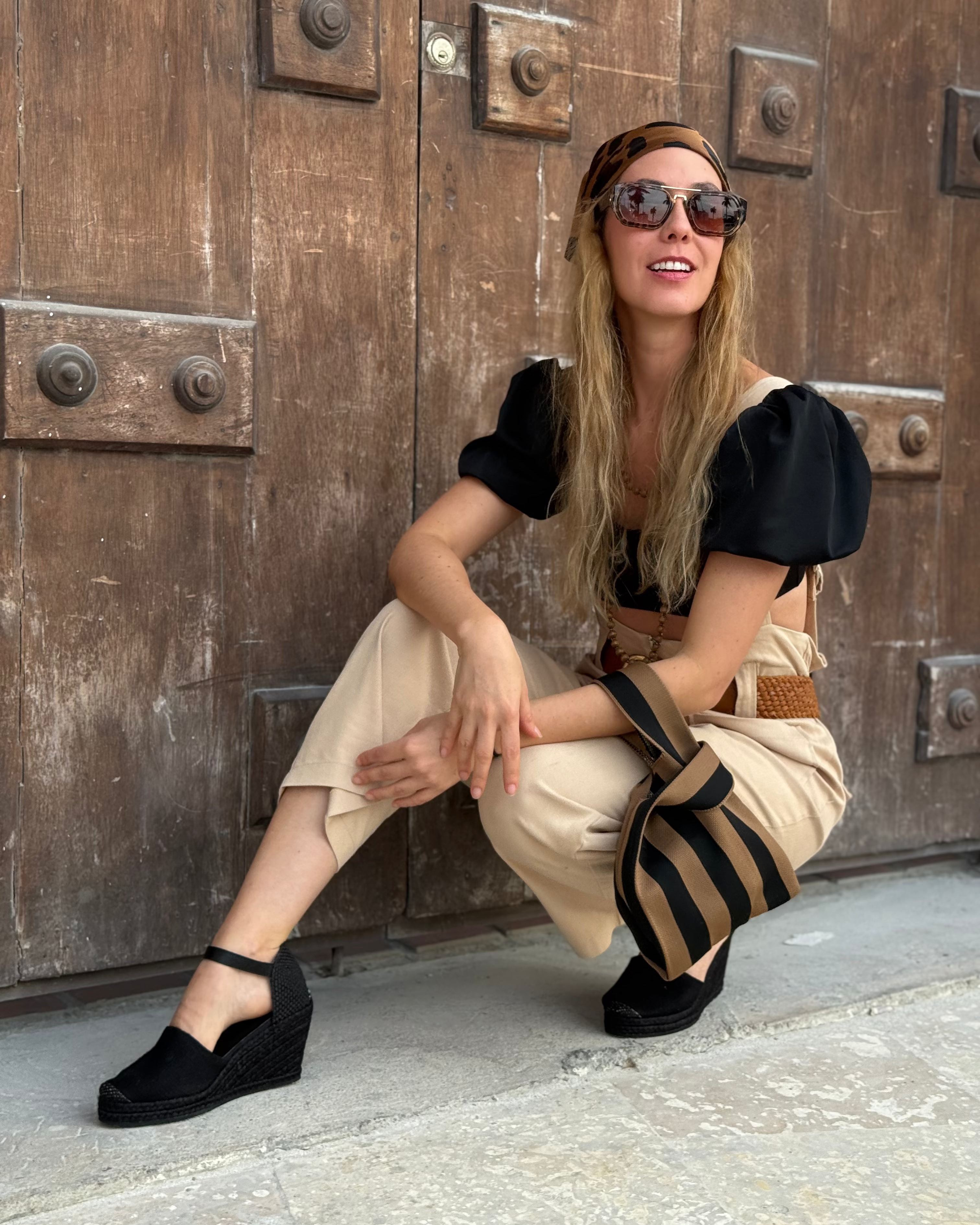 MAYORCA TINTURADA MEDIA TEXTIL - NEGRO
