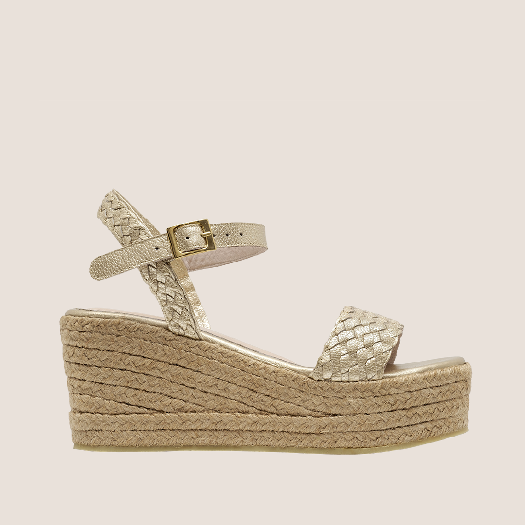 Nana Tejida Cuero - Dorado