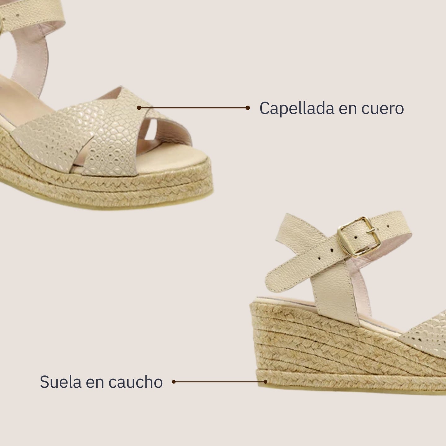 Amalia Baja Folia - Beige