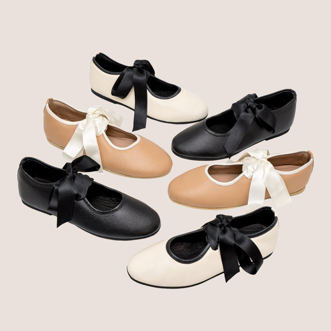Tenis Baleta Palermo Cuero - Mani x Crudo