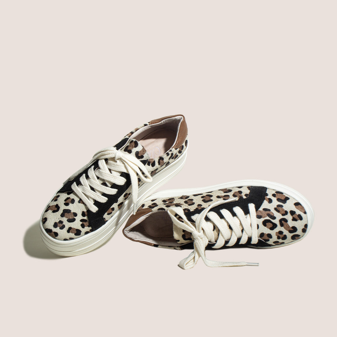 Tenis P Folia - Leopardo