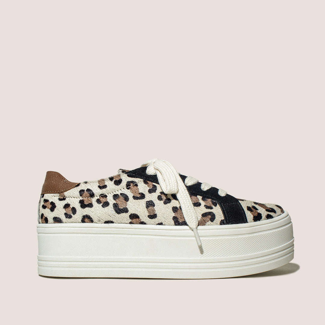 Platform Trainers Leopard And White Trainers Leopard Chunky Skater