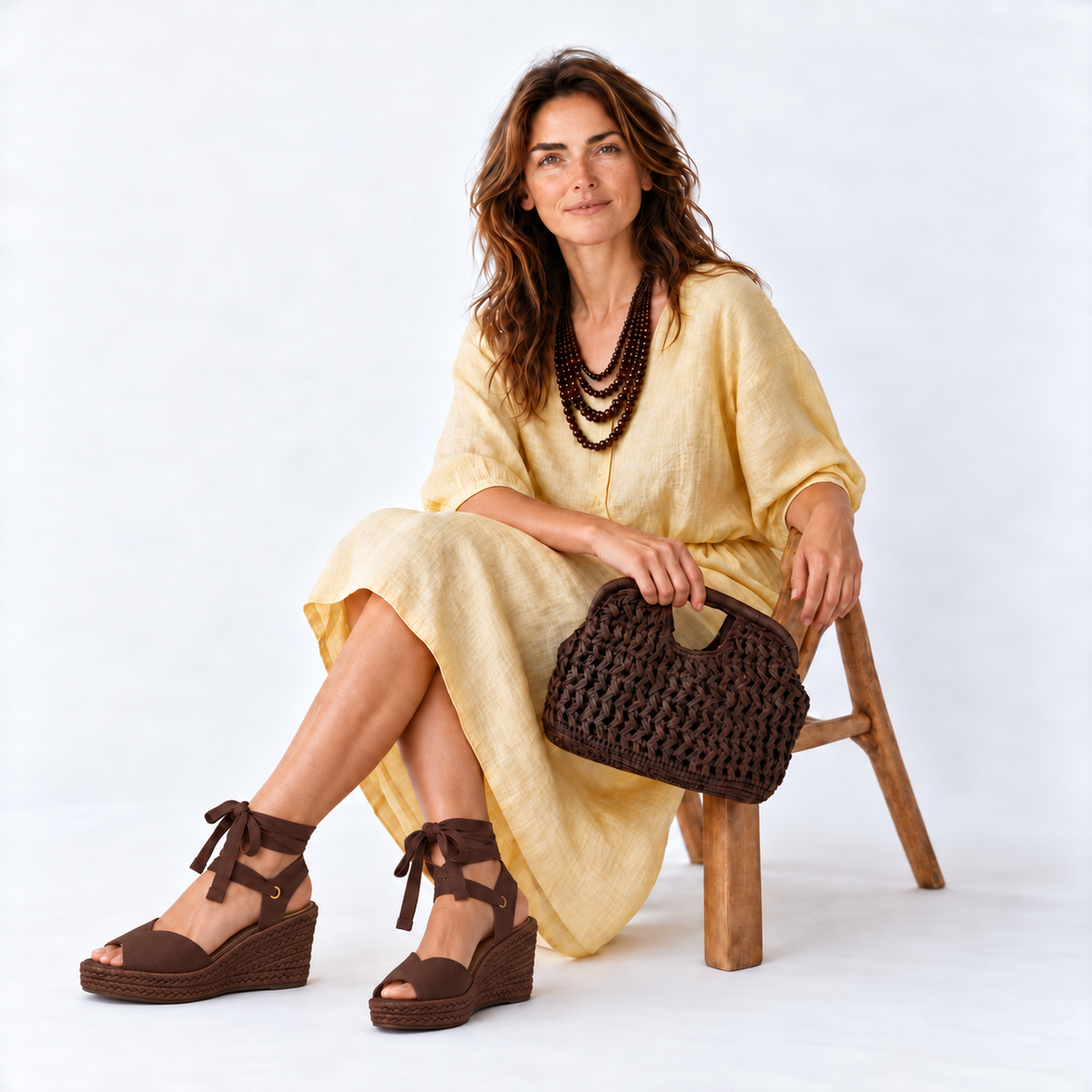 NATASHA TINTURADA BAJA TEXTIL - CAFE