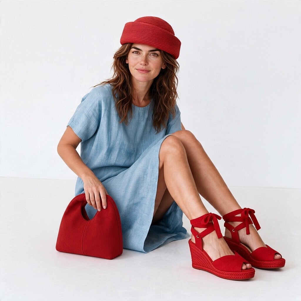 NATASHA TINTURADA ALTA TEXTIL - ROJO