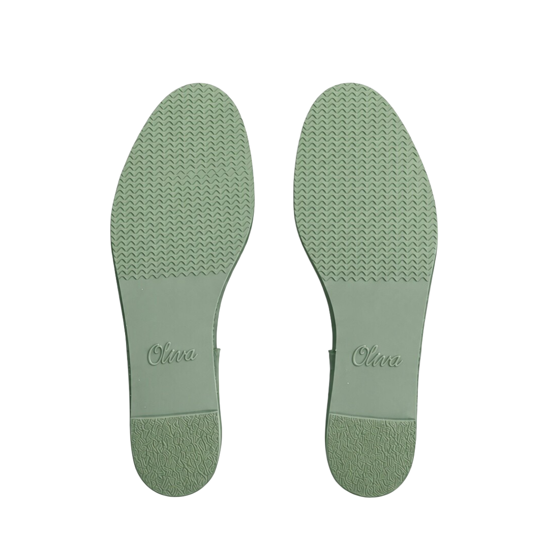 NATASHA TINTURADA MEDIA TEXTIL - VERDE EUCALIPTO