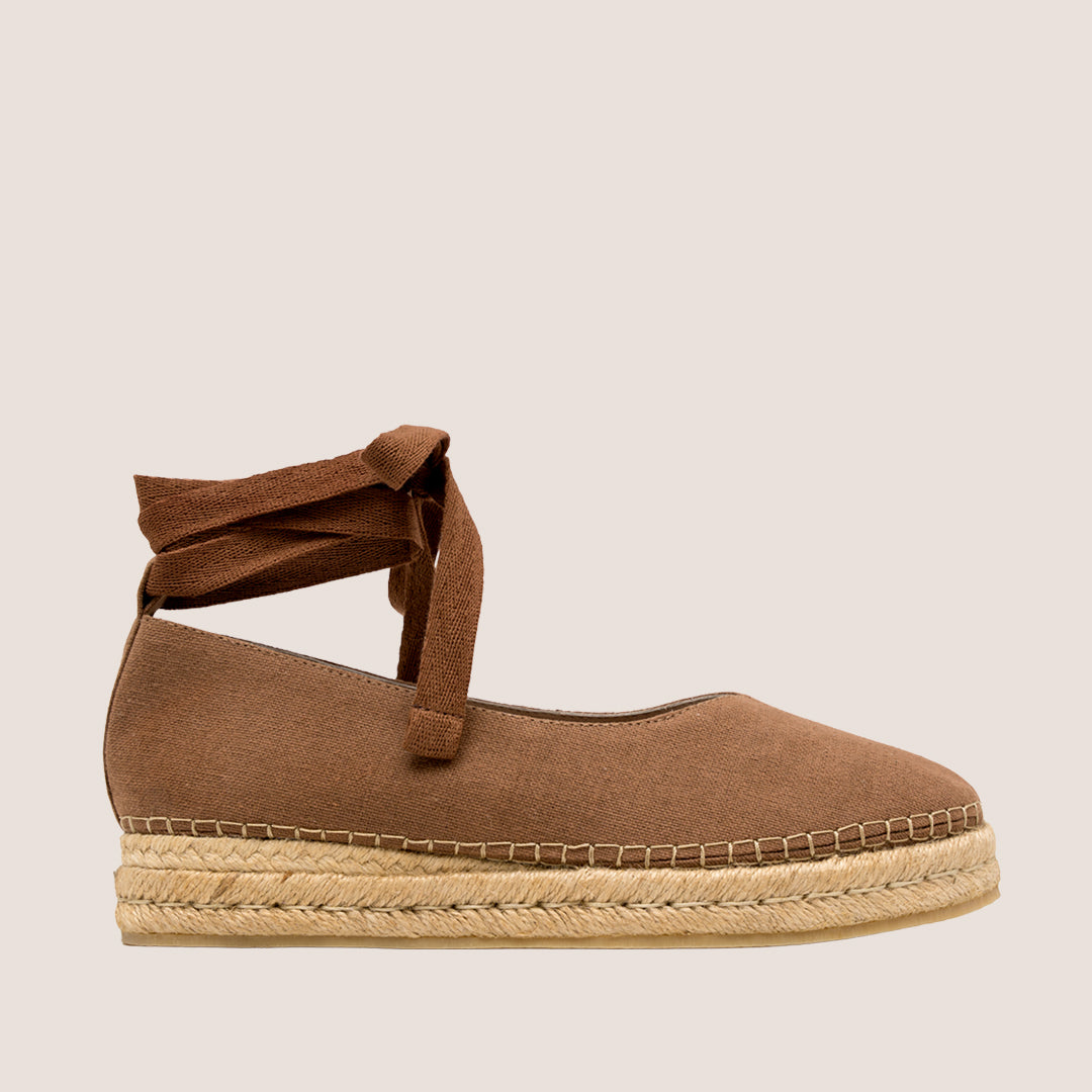 Alpargata Lety Textil - Cocoa