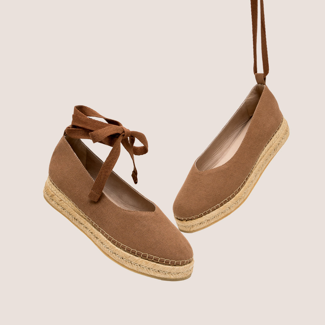 Alpargata Lety Textil - Cocoa