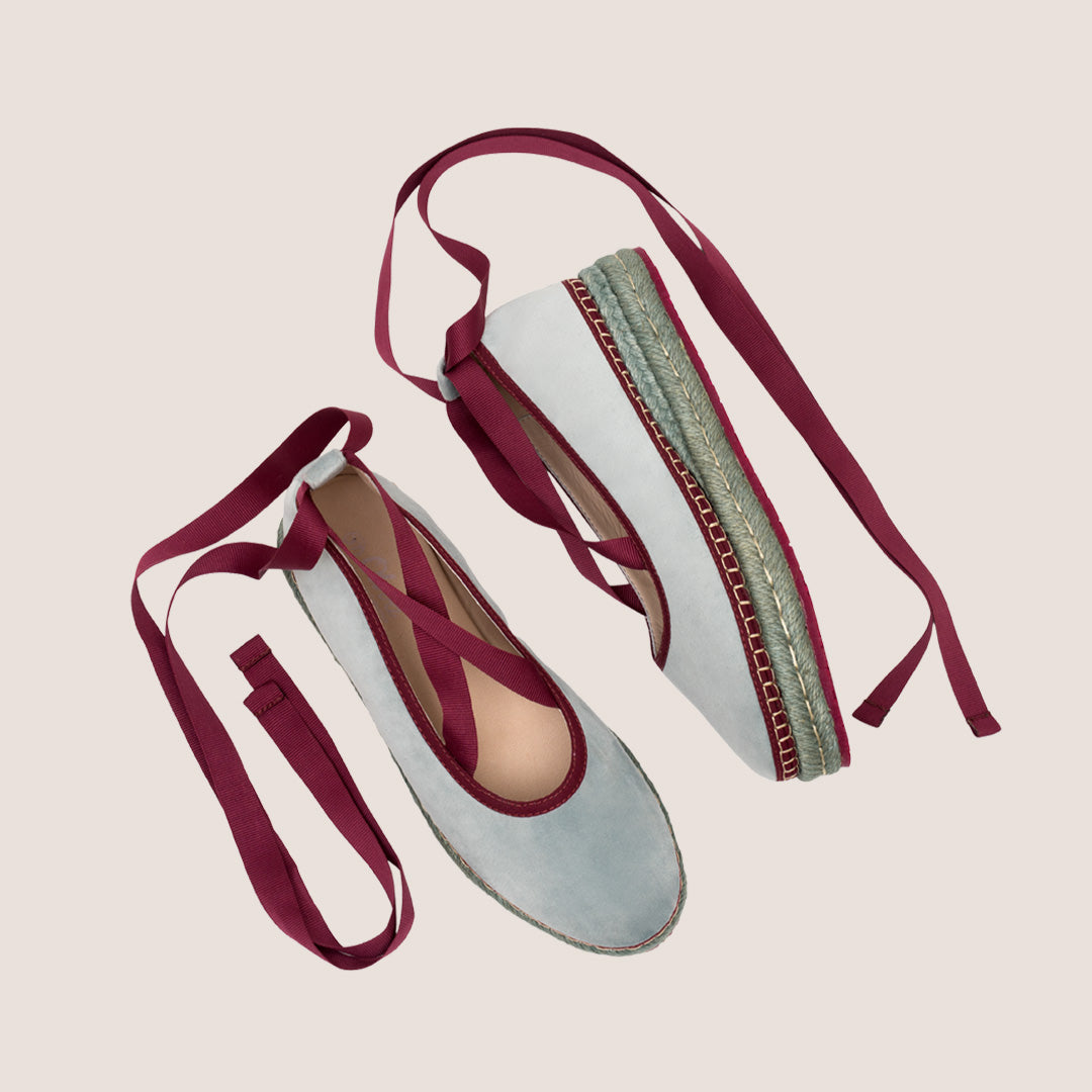 ALPARGATA EVA CHIC TEXTIL - VERDE X MAGENTA