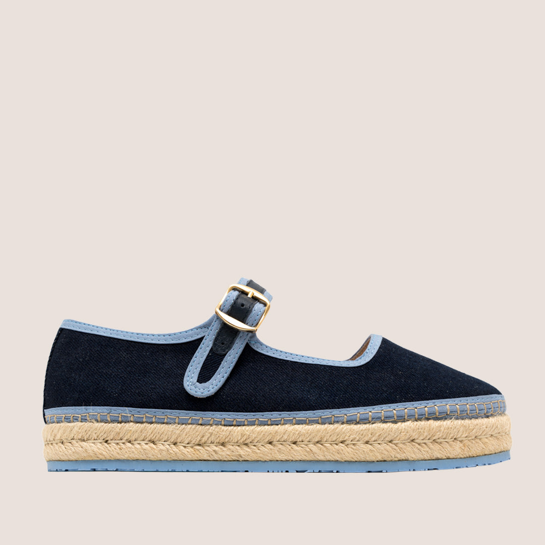 ALPARGATA MAFALDA CHIC TEXTIL - JEAN X HIELO