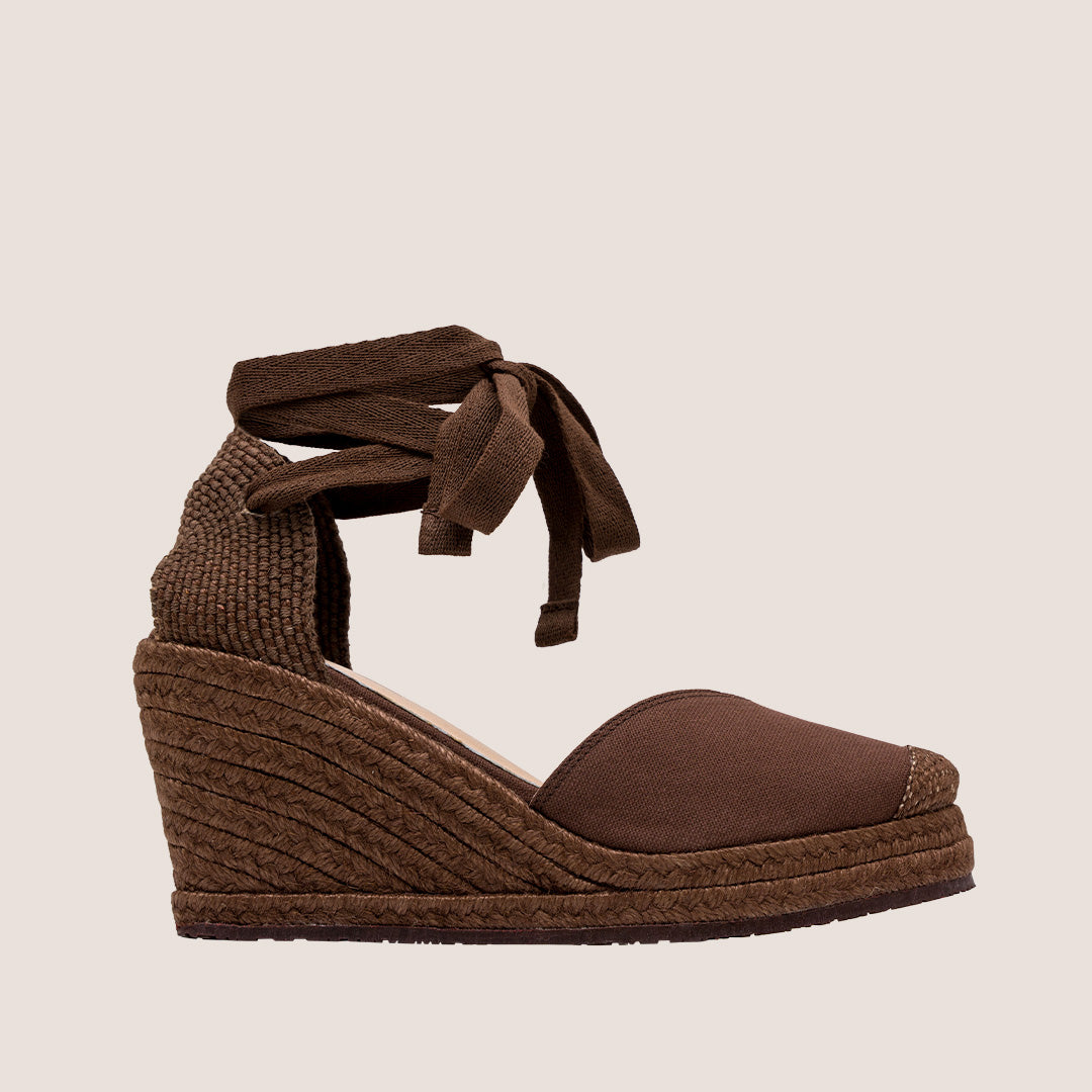 MENORCA TINTURADA MEDIA TEXTIL - CAFÉ