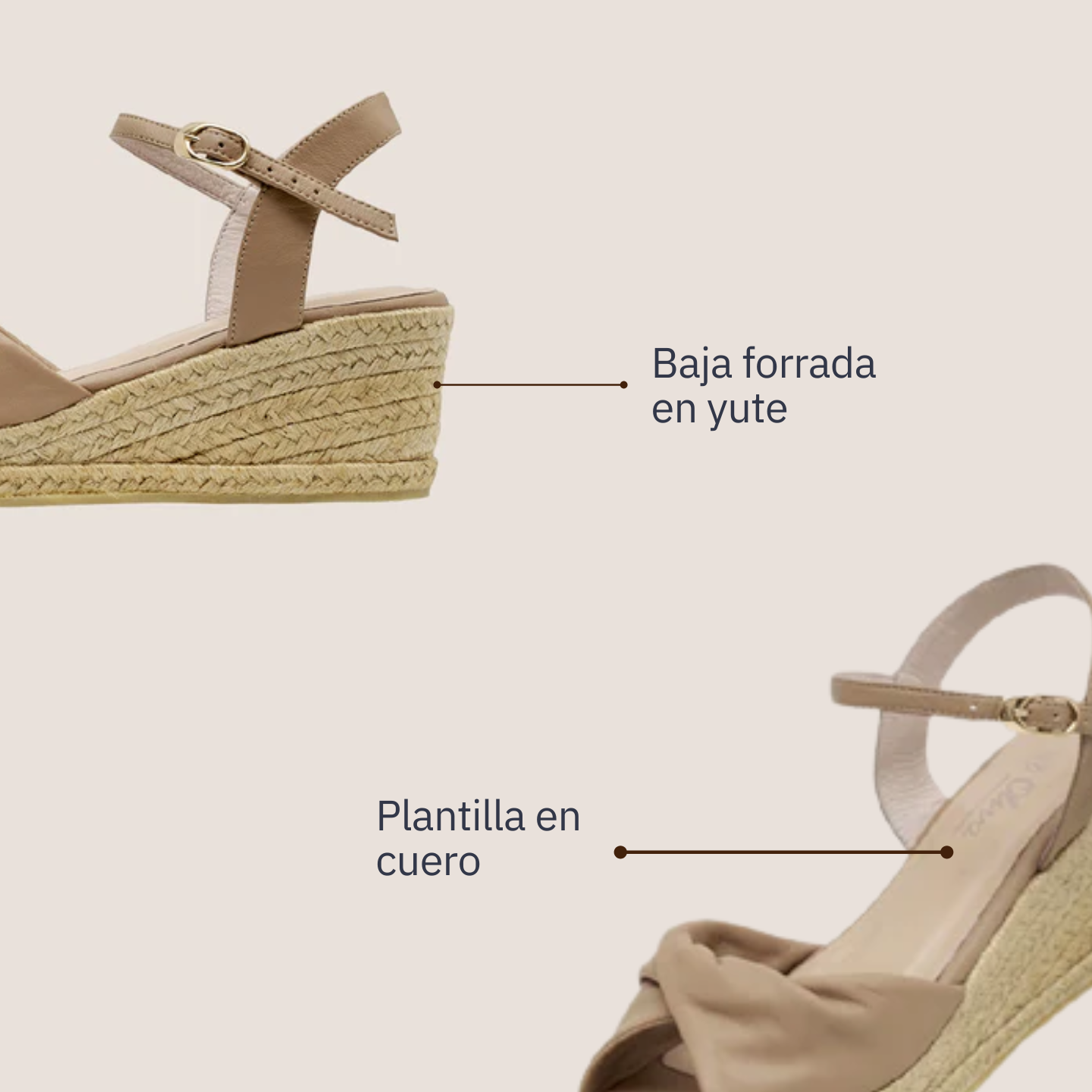 Slovakia Baja Leather - Taupe