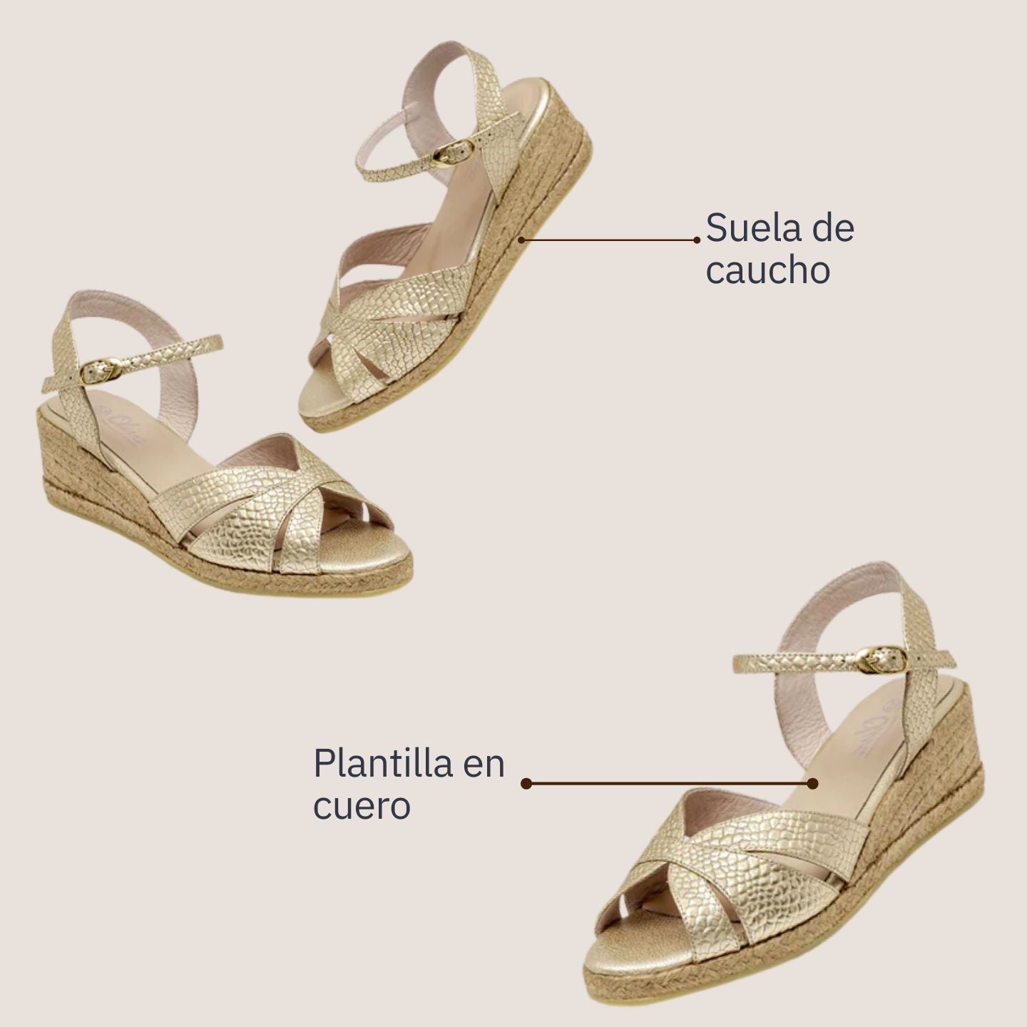 Monaco Baja Folia - Gold