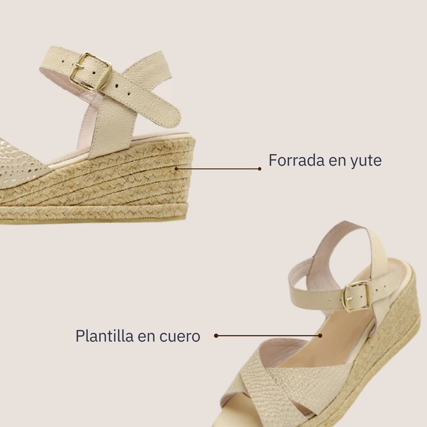 Amalia Baja Folia - Beige