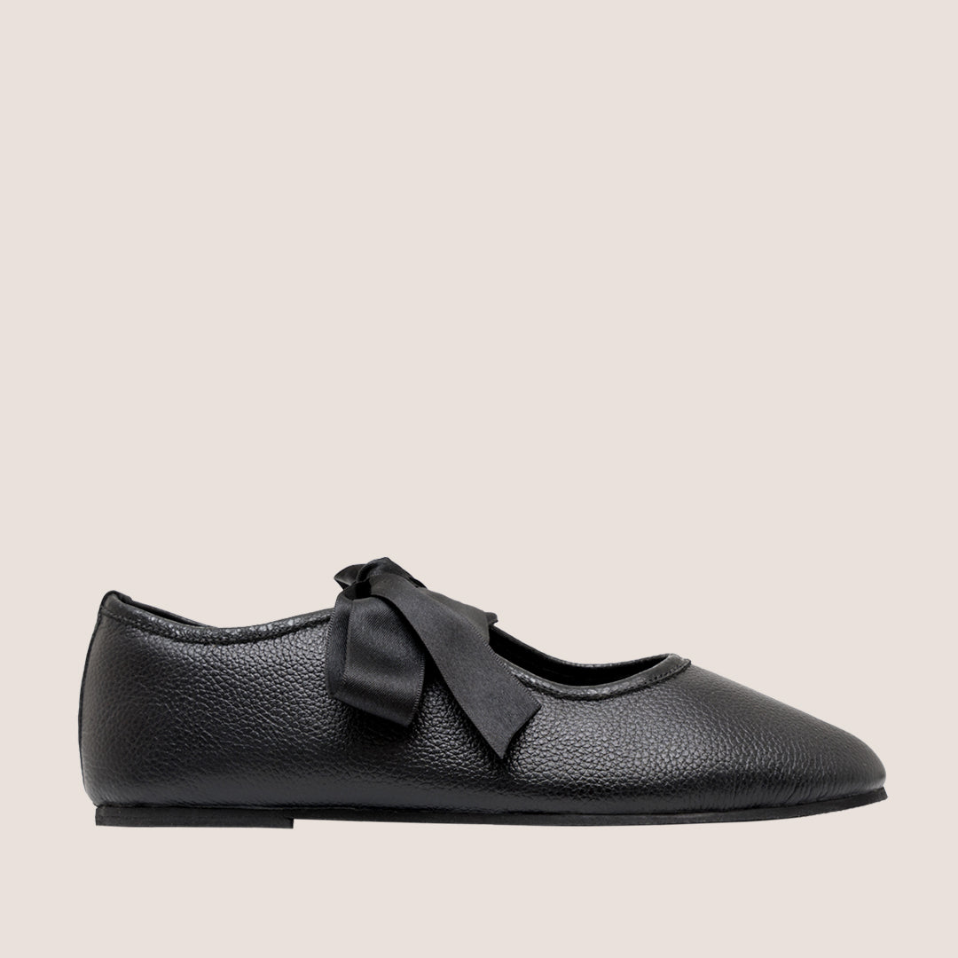 Tenis Baleta Palermo Cuero - Negro