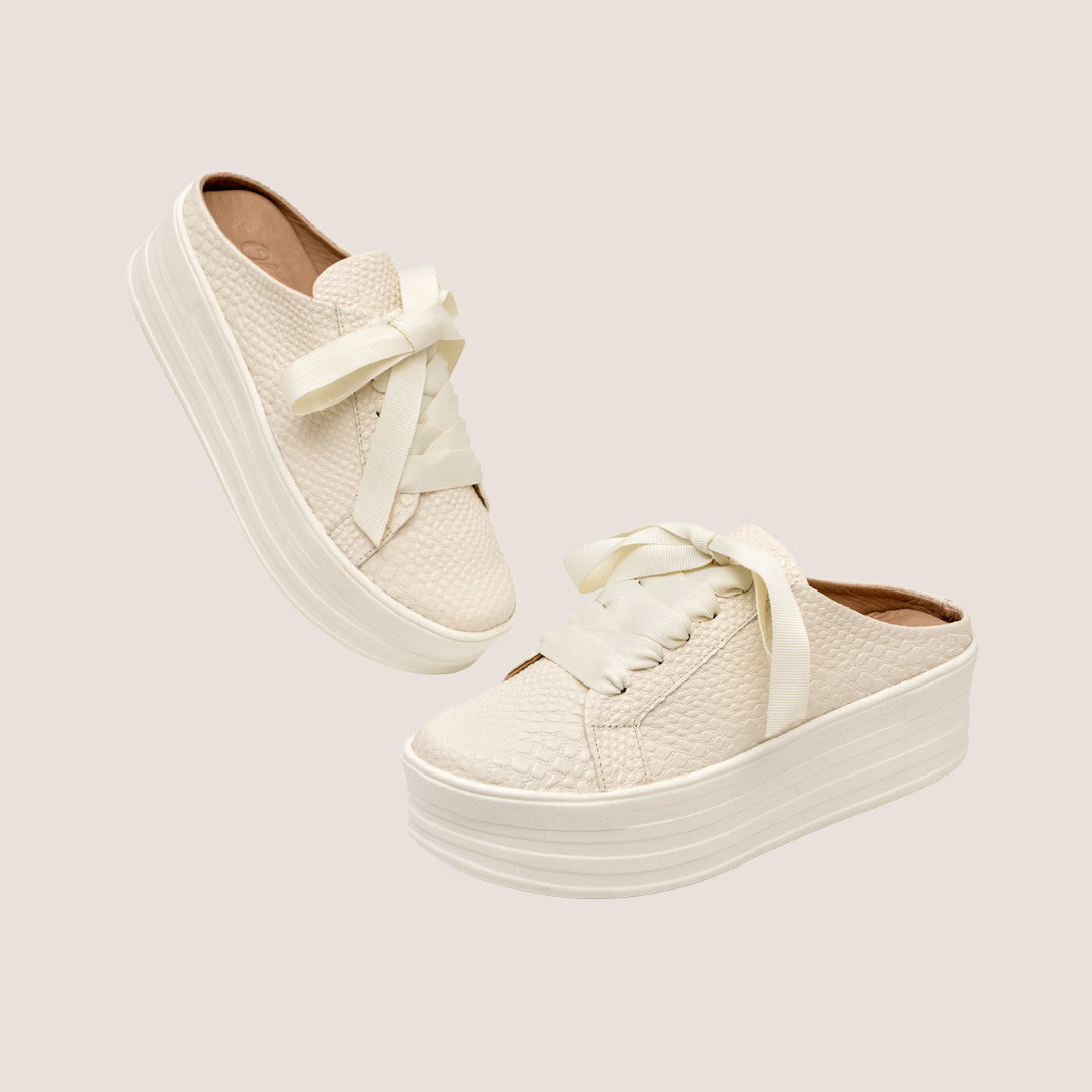 Tenis P Destal Folia - Crudo