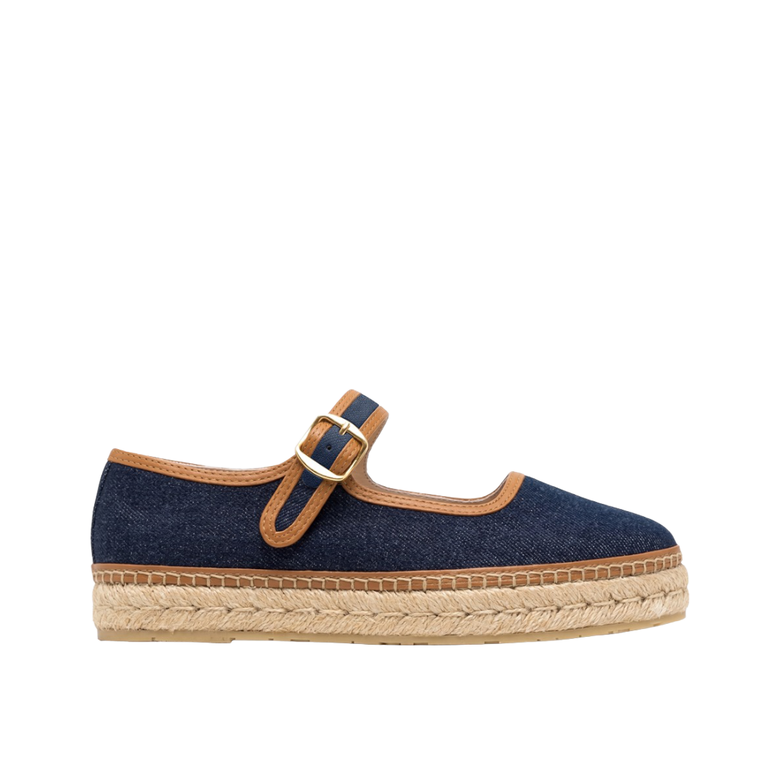 ALPARGATA MAFALDA CHIC TEXTIL - JEAN X CAMEL