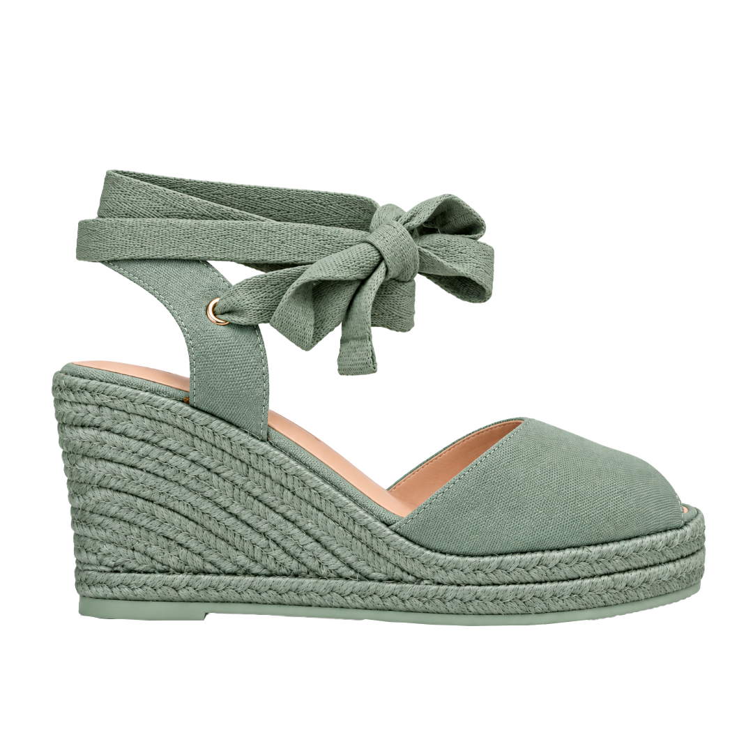 NATASHA TINTURADA MEDIA TEXTIL - VERDE EUCALIPTO